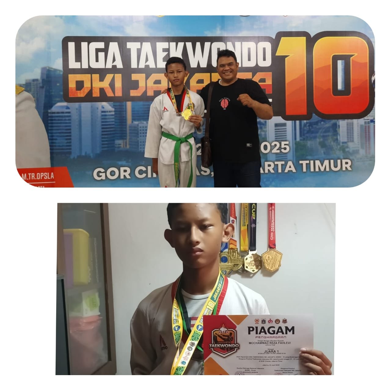 Prestasi SMPN 275 Cabang Taekwondo